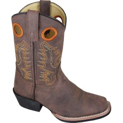 Smoky Mountain Memphis Boots - Kids, Distressed Brown