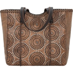 American West Kachina Spirit Large Zip Top Tote
