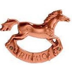 Horse Fare Copper Riding Key Holder