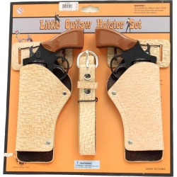 Little Outlaw Double Holster/Gun Set