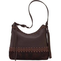American West Wild Horses Zip Top Shoulder Bag