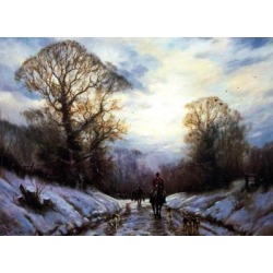 Allies (Fox Hunting) Blank Greeting Cards - 6 Pack