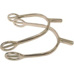Coronet Prince of Wales Spurs Round Strap Slots