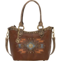 AMERICAN WEST Zuni Passage Convertible Zip Top Bucket Tote