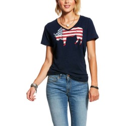 Ariat Ladies American Buffalo Tee