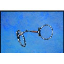 Colorado Saddlery Gun Blue Dee Snaffle Bit