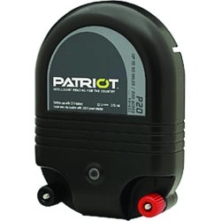 Patriot P20 Dual Purpose Fence Energizer - 12 V DC/110 V AC
