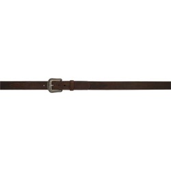 3D 1 1/4" Distressed Western Basic Belt - Kids' - Dark Brown