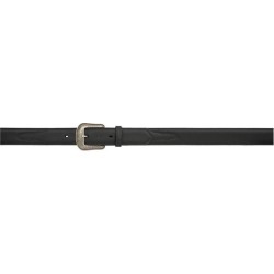 3D 1 1/2" Western Basic Belt with Overlay - Men's - Black