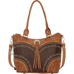 AMERICAN WEST Chestnut Ridge Convertible Zip-Top Bucket Tote