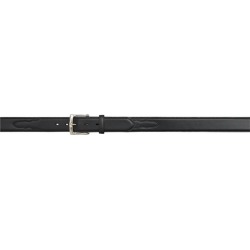 3D 1 1/2" Western Square Buckle Basic Belt - Men's - Black