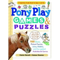 Pony Play Games & Puzzles Book for Kids