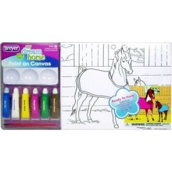 Breyer Paint on Canvas Mare and Foal