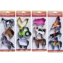 Tough-1 3 Piece Cookie Cutter Collection