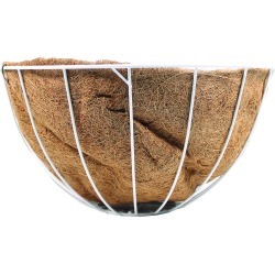 Wire Grow Basket With Coco Liner