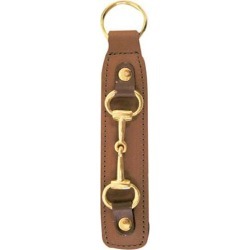 Leather Key Fob With Snaffle Bit