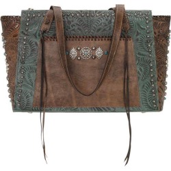 American West Ladies Rio Grande Zip Top Tote