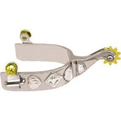 Abetta Silver Show Spurs