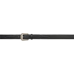 3D Men's 1 1/2" Waxy Leather Western Basic Belt - Black