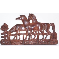 Horse Fare Horse Family Key Holder