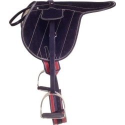 Silver Fox Suede Exercise Saddle