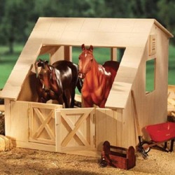 Breyer Wood 2 Stall Barn
