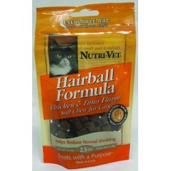 Nutri-Vet Hairball Soft Chews For Cats