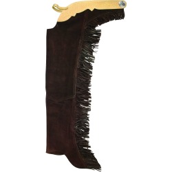 Blackwood Shotgun Chaps with  Tooled Yoke