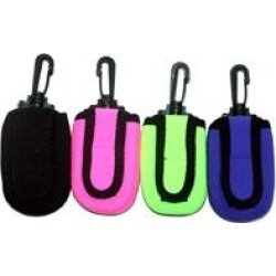 Clip-On Neoprene Cell Phone Case