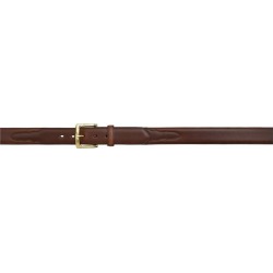 3D Men's 1 1/2" Waxy Leather Western Basic Belt - Brown
