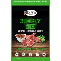 Triumph Simply Six Limited Ingredient Dog Food