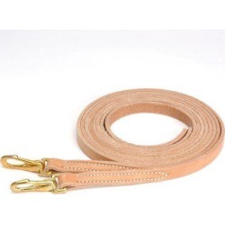Royal King Harness Leather Reins with Snap Ends
