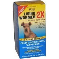 Double Stregth Durvet Liquid Dog Wormer