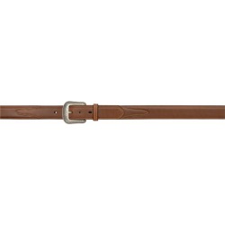 3D Men's 1 1/2" Waxy Leather Western Basic Belt - Cognac