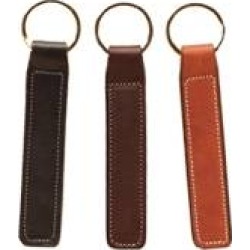 TORY LEATHER Plain Key Fob