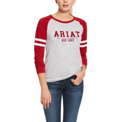 Ariat Ladies Logo Flock Tee
