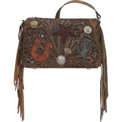 American West Sun Valley Zip Top Crossbody Bag