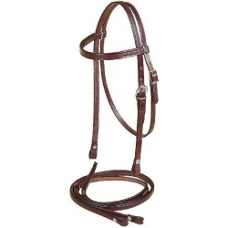 TORY LEATHER Pony Browband Headstall & Reins Filling
