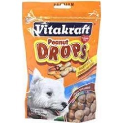Peanut Butter Drop Treats For Dogs