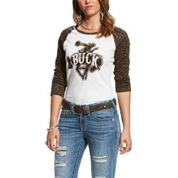 Ariat Ladies Laurie Top - Vanilla Ice