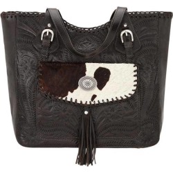 American West Annies Secret Collection Large Zip Top Tote