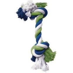 DOGIT Striped Cotton Rope Bone