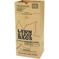 Lawn and Leaf Paper Bag
