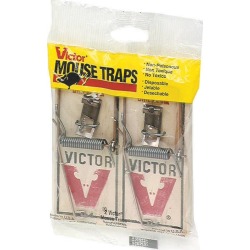 Twin Wood Mouse Trap