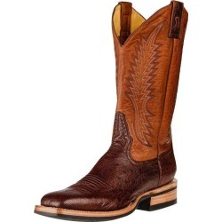 Rod Patrick Kango Tobacco Smooth Quill Ostrich RPM129 Boots