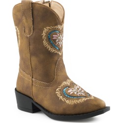 Roper Toddler Daisy Heart Boots found on Bargain Bro from horseloverz.com for USD $39.51