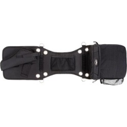 Tough-1 Saddle Bag/Gear Carrier with  Gun Holster