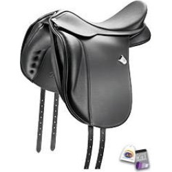 Bates Wide Dressage Heritage Leather CAIR Saddle