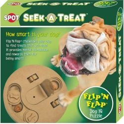 Seek-A-Treat Flip-N-Flap Dog IQ Puzzle