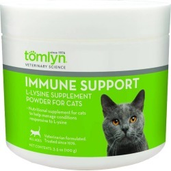 tomlyn L-Lysine Powder Supplement For Cats - 3.5 Oz.